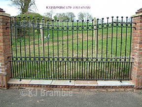 Railings,Devon,Black Iron